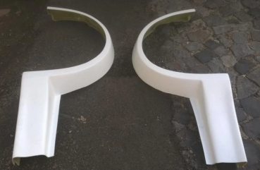 Radlaufverbreiterungen GfK, "Typ I" hinten, BMW 3er Coupé (E36)